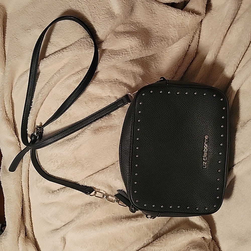 Liz Claiborne black crossbody purse